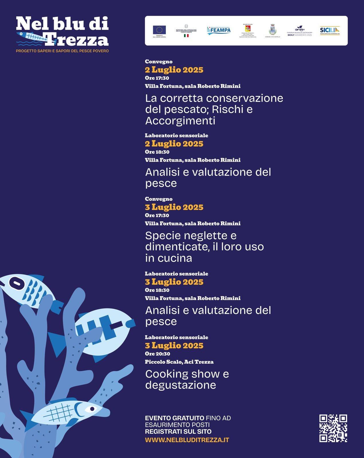 Eventi Sapore del pesce povero completi