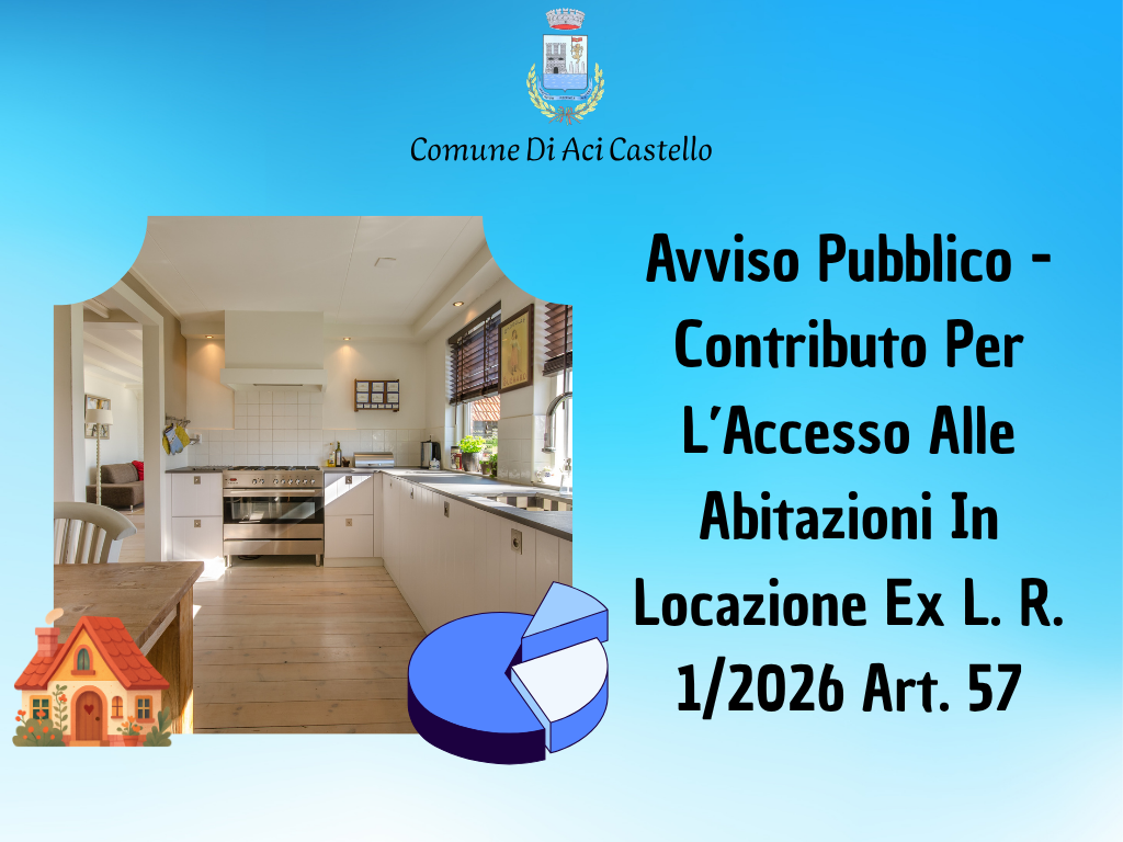 Avviso Pubblico - Contributo Per L’Accesso Alle Abitazioni In Locazione