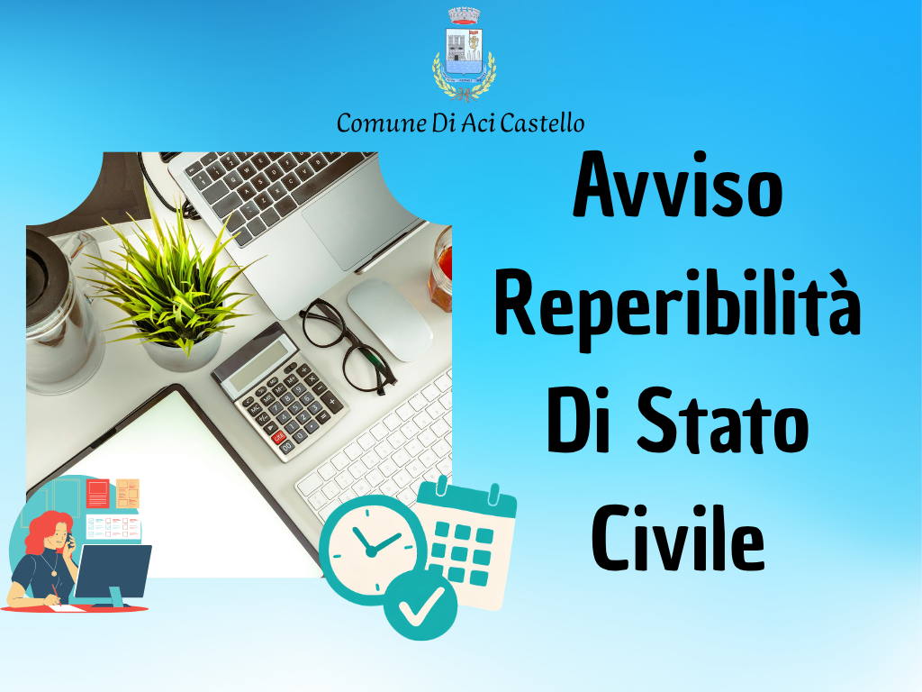 Avviso Reperibilita' Di Stato Civile