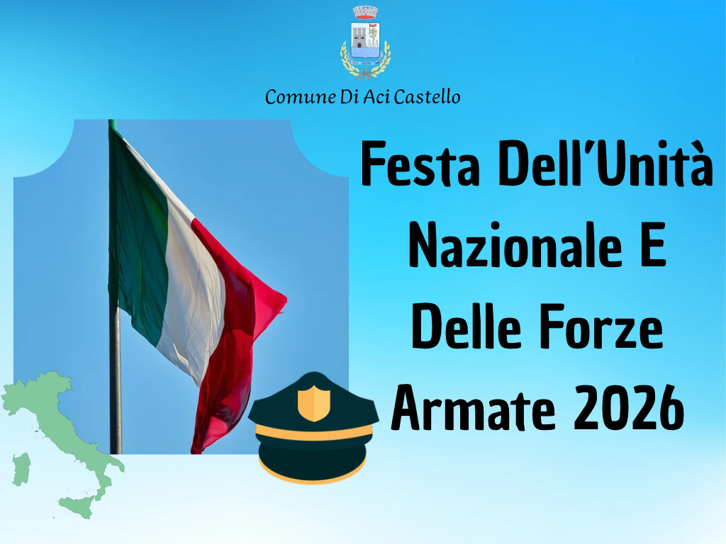 Festa Dell’Unità Nazionale E Delle Forze Armate 2026
